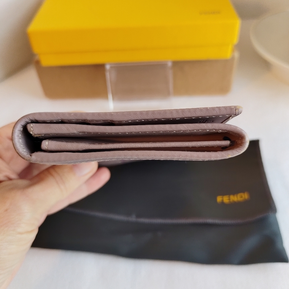 FENDI Zucchino Long Wallet - Picture 6 of 13